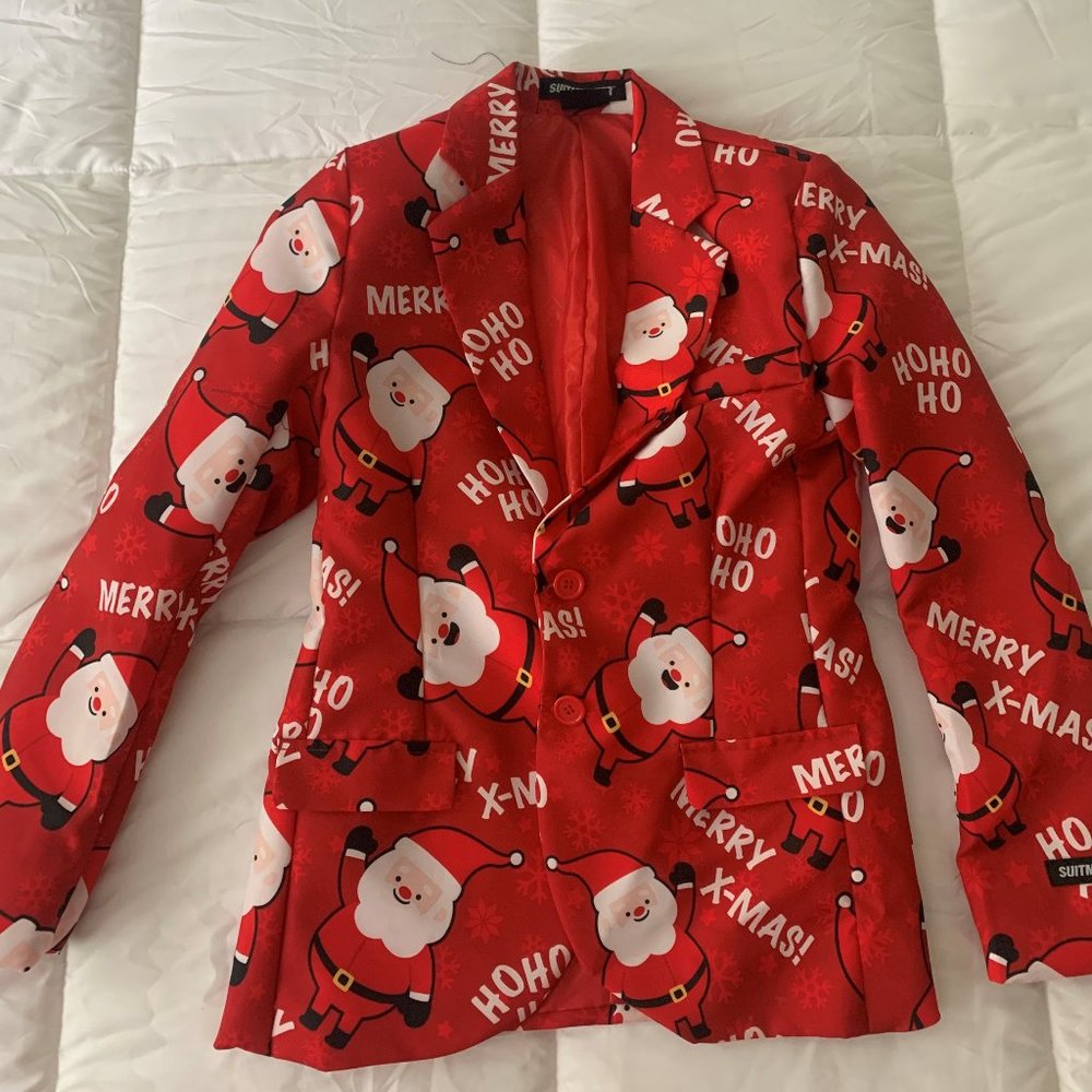 COPY - BOYS SANTA CLAUS HOLIDAY JACKET/BLAZER